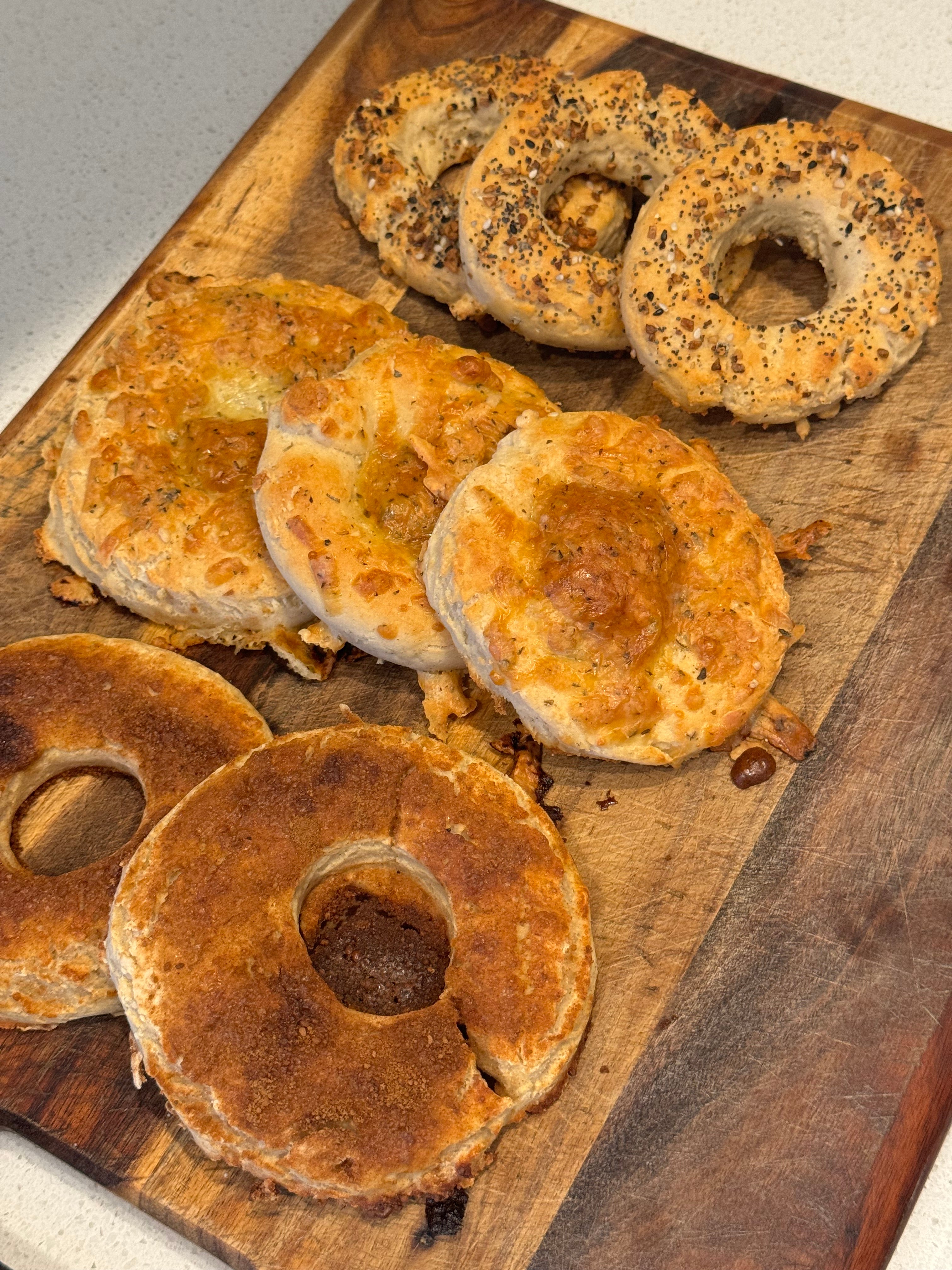 GF Bagel Mix Biscuits By DaddyO